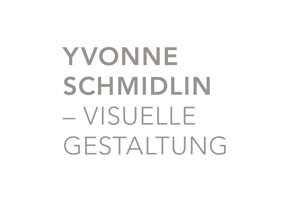 Logo Yvonne Schmidlin – Visuelle Gestaltung